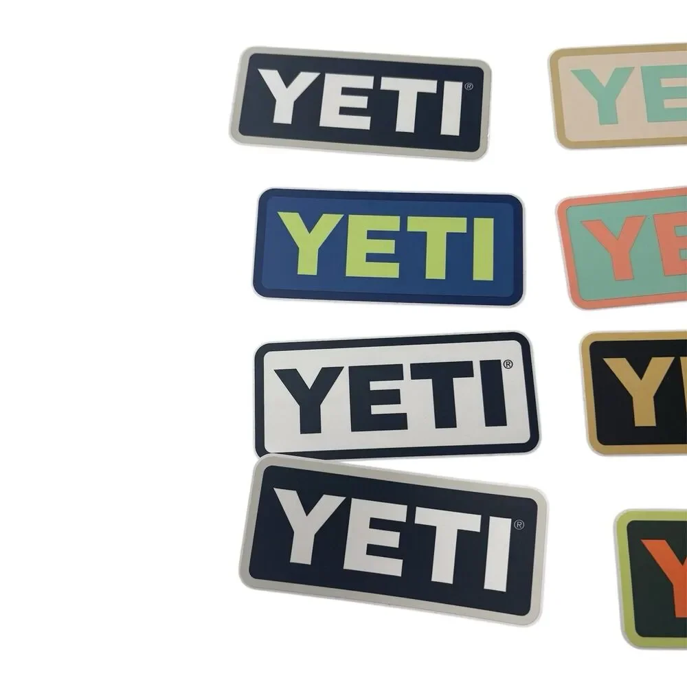 Authentic YETI Decal Stickers Brand New 6 and 2 Corkcicle sticker sheets